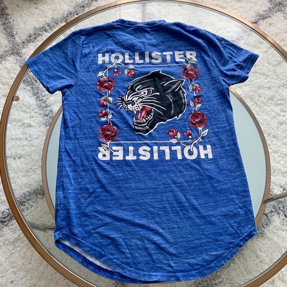 Hollister t-shirt. Light blue.
